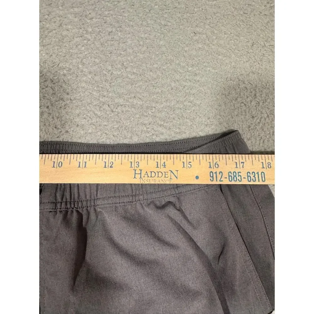 L.L.Bean Mens Pants Grey‎ Jogger Activewear Zippered Pocket Performance Large L - Picture 8 of 11